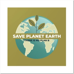 Save The Planet Posters and Art